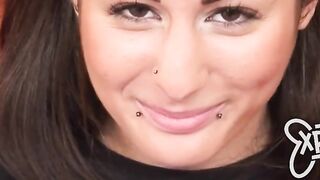 Pierced teenagers Year Mature sucks and fucks in this point of see sex clip
