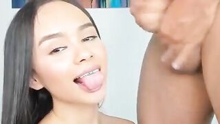Rides Reverse Cowgirl Anal and Vaginal