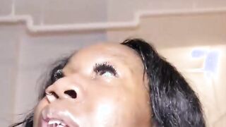 athena jones certified throat gawd swallows n fucks big black cock king