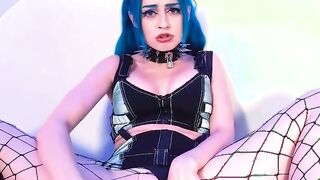 point of see Bae Goth bimbos Lets You Cum Inside Her Snatch