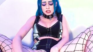 point of see Bae Goth bimbos Lets You Cum Inside Her Snatch