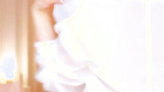beauty Blonde Pleasures her Leaking Pussy