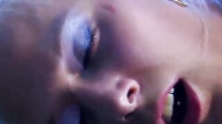 French blonde skinny eighteen next door has outdoor sex