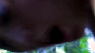French blonde skinny eighteen next door has outdoor sex