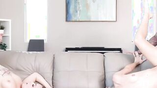 two beauty Teenie women Decide To Earn Some Money