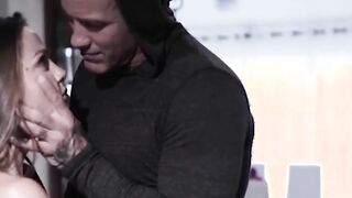 Dark Haired teenagers Year Older Stalked And Fuck By Creepy Man