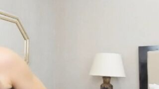 Horny Babe Suck Her Huge Dildo