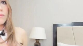 Horny Babe Suck Her Huge Dildo