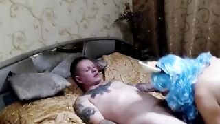 Old prefers a real cock over a sex toy