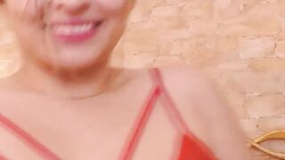 Busty Babe With Perfect Round Ass Teasing on Cam