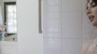 Tight TS babysitter anale by horny boss