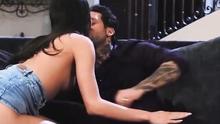 Emily Willis Bounces With Her Bubble Ass On Small Handss