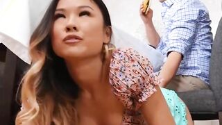 Brazzers - Freaky & Hungry Lulu Chu doesn't want just any Piece of Meat but Van Wylde's Huge Dick