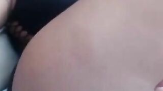 Hot Babe with big ass masturbates and fingering herself