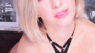 Hot Blonde Lustful Around The Corner