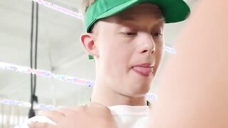 Reality Kings - Jimmy Michaels Finds Kitten Latenight at the Supermarket Having Fun with a Cucumber two