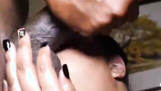 valentine throwback juicy red thick gigantic booty nailed long african penis su