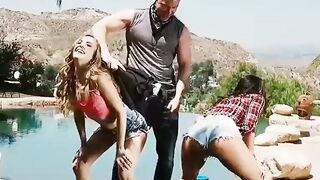 LETSDOEIT - (Luna Chaturbate, Karla Kush, Sam Shock) - FFM 3 Way With