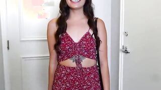 Excited Teeny goddess Rose Lynn Wants To Prove Her Cock Sucking &