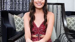 Excited Teeny goddess Rose Lynn Wants To Prove Her Cock Sucking &