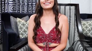 Excited Teeny goddess Rose Lynn wants to Prove her Penis Sucking Off Off & Ride Talents and Join the Team