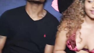 19 yo newbie Mila Mclaren fucks huge african penis stretch