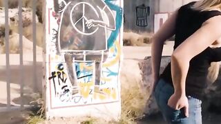 CHICASLOCA - Super Sexy Public Banged! for Gigantic Ass Blonde Helena Valentine