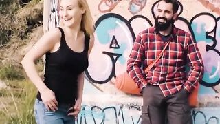 CHICASLOCA - Super Sexy Public Banged! for Gigantic Ass Blonde Helena Valentine