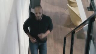 Busty blonde transsexual interracial sex