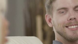 Blonde TS Brittney Kade gets ass fucked
