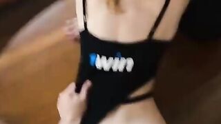 The Bet went in Stepsister Gave Her Pussy