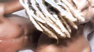 freckled face cinnamon stackz loves gets banged! huge african penis jay bangher
