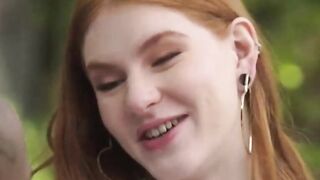 BLACKED Crazy Hot red haired Jane has passionate poolside sex