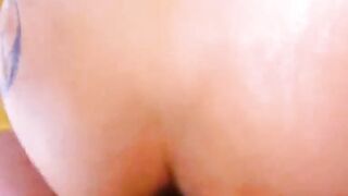 slender chick with big glasses at homemade point of watch casting