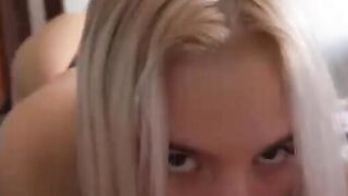 Step Sister Gives Sneaky Blowjob and Wild Ride