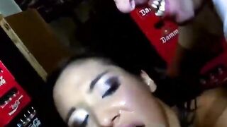 spanish latina 19 year old fuck anal with saggy hooters