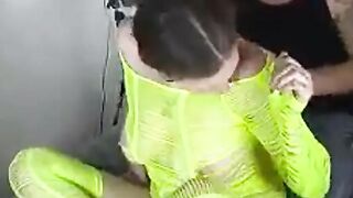 Fucking Slut Stepsister in her Tight Asshole
