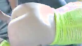 Fucking Slut Stepsister in her Tight Asshole