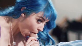 Big ass MILF sucked big cock and rode it