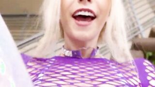 LUBED Little Oiled Up Blonde Kenzie Reeves Banged
