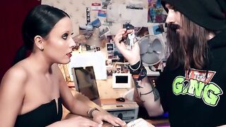 HORNYHOSTEL - LUCKY MAN GETTING TO BANGED KINKY DARK HAIR LEXI LAYO - LETSDOEIT