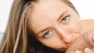 Tattooed Ginger Gets Facedfuck By Her Boyfriend