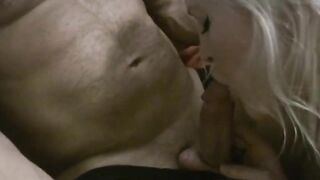 Sensational blonde getting her tight wet pussy smashed