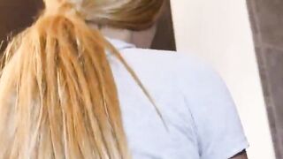honey cant swallow 6 inch dick her ebony twat fire
