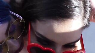 SCAM ANGELS - (Jewelz Blu, Emily Willis) three WAY SEX BY THE POOL
