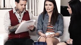 Bombshell Babysitter Adria Rae Pounded Her Three-Way Job Interview