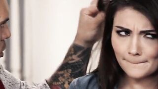 Bombshell Babysitter Adria Rae Pounded Her Three-Way Job Interview