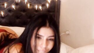 Hot Brunette Ravenous Sexual Appetite Live