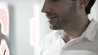 Twisted tutor makes struggling 19 year older suck and fuck him