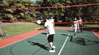 Volleyballing Sneaking Sex